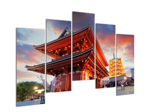 Slika - tempelj na Japonskem
