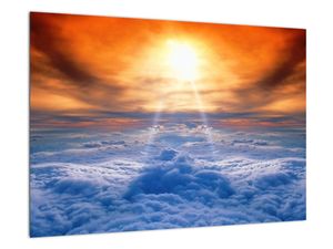 Moderne slike - sonce nad oblaki