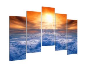 Moderne slike - sonce nad oblaki