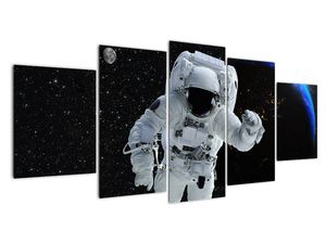 Slika - astronavt v vesolju